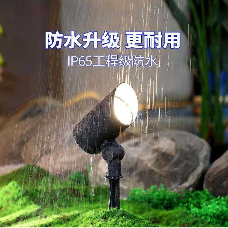 户外防水射灯花园景观亮化投射灯照树灯公园草坪灯插泥灯地插灯