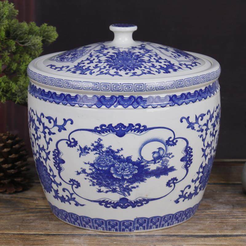 景德镇陶瓷米缸10斤20斤30斤装青花带盖储物罐水缸油缸面粉缸,玩具/童车/益智/积木/模型,毛绒/玩偶/公仔/布艺类玩具,淘宝优惠券,粉丝福利购,淘宝优惠卷