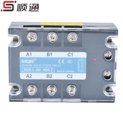 美格尔DC-AC380V 60A SSR-3 032 3860Z三相固态继电器直流控交流