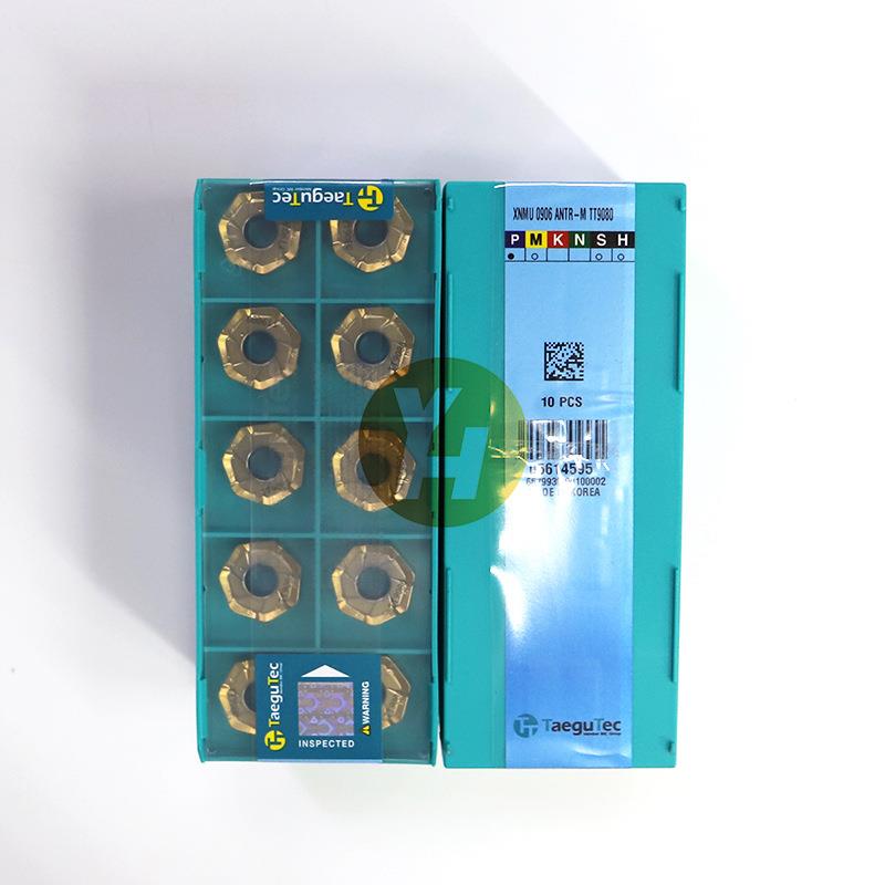 韩国特固克数控铣刀片 XNMU 0605 ANR-M TT9080 涂层原装现货
