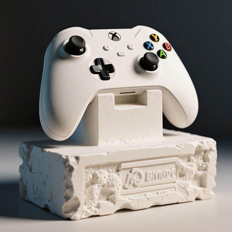 石膏XBOX游戏手柄支架PS5 Switch创意收纳底座桌面摆件生日礼物