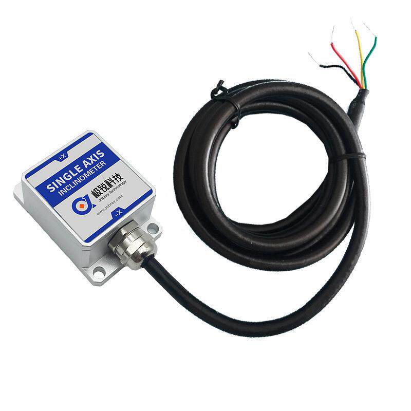 单轴倾角仪角度传感器 倾斜仪水平仪 数字量 RS232 RS485 TTL CAN