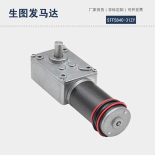 5840-31ZY钢管减速电机大扭力减速电机开窗器蜗轮蜗杆减速马达厂