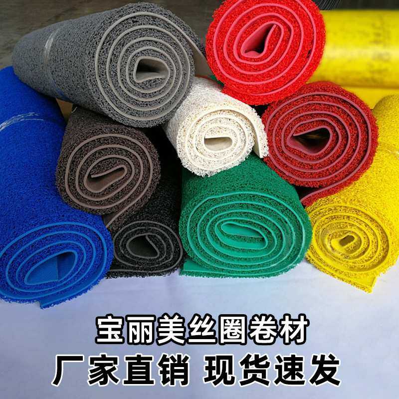 厂家 宝丽美PVC塑料丝圈地毯地垫走廊展厅进门口铺满防滑蹭土,3C数码配件,摄像机配件,淘宝优惠券,粉丝福利购,淘宝优惠卷