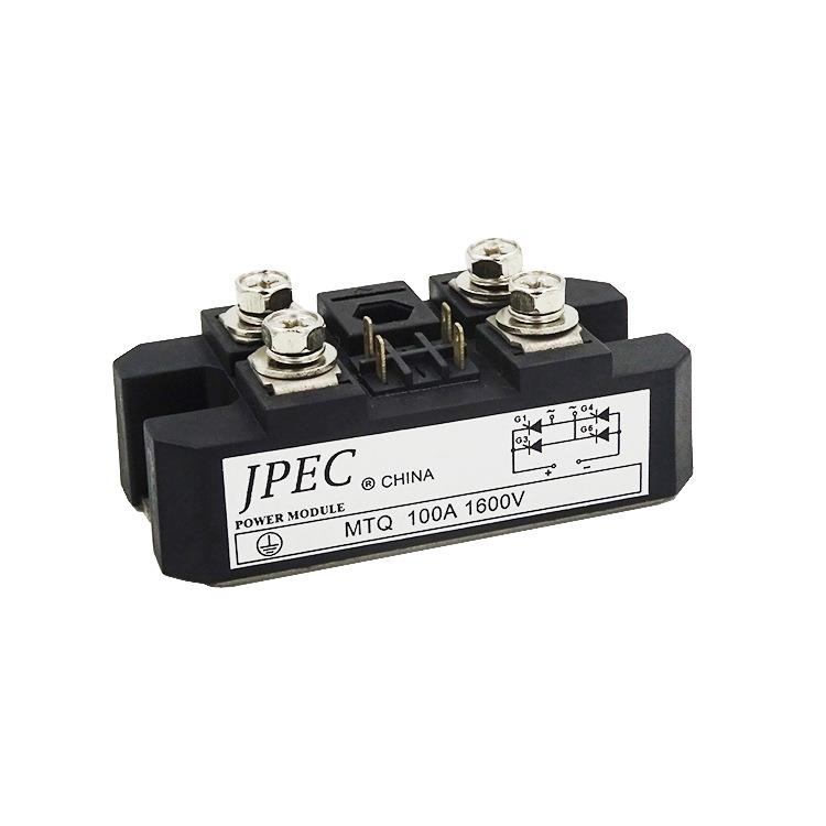 MTQ100A1600V 晶闸管可控硅单相全控桥整流调压模块 上海奇亿JPEC