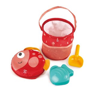 儿童便携折叠沙滩桶套装铲子小桶玩具玩沙子海边戏水挖沙工具