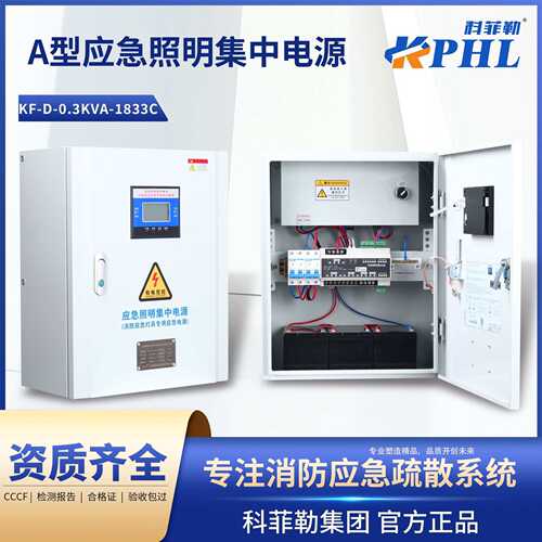 A型应急照明集中电源DC36V/24VEPS配电箱0.3KVA疏散系统直流
