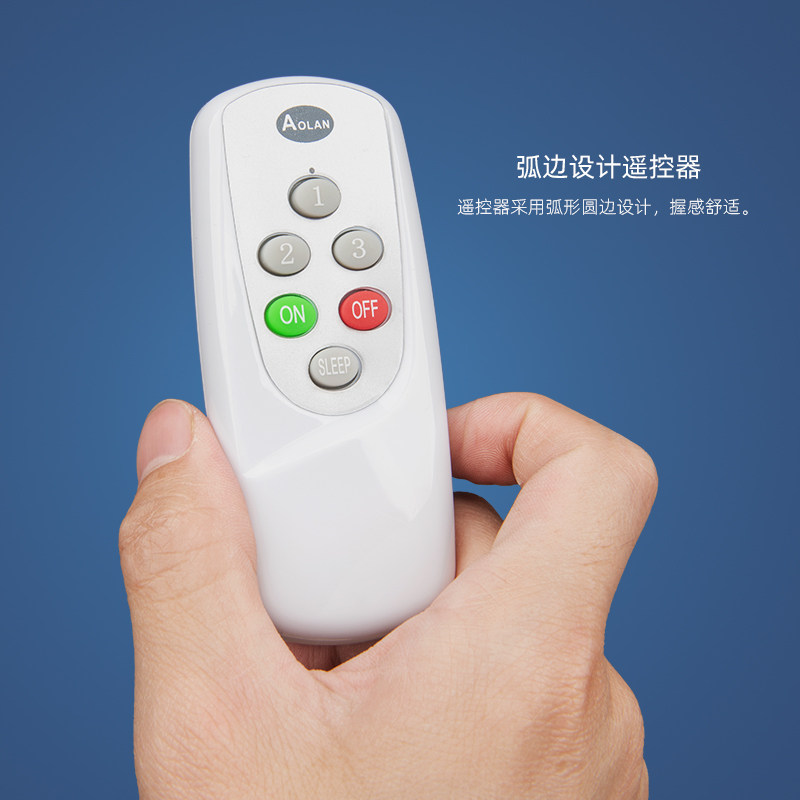 遥控开关智能手动双控二三四路灯饰数码分段220V家用无线控制器