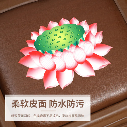 莲花拜垫禅修蒲团拜凳家用跪垫佛堂禅垫打坐垫跪凳