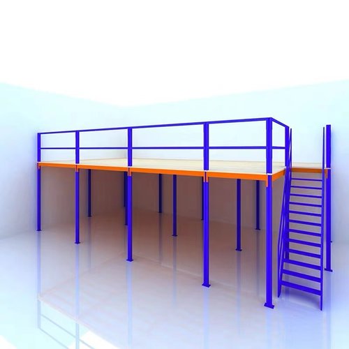 定做阁楼平台搭建免焊接二层可拆卸仓库隔层工业厂房重型立柱货架