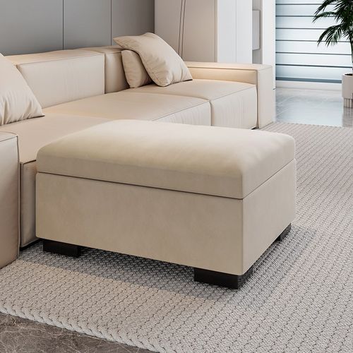 家用收纳凳踩脚凳储物换鞋凳可坐客厅贵妃脚踏凳沙发凳子