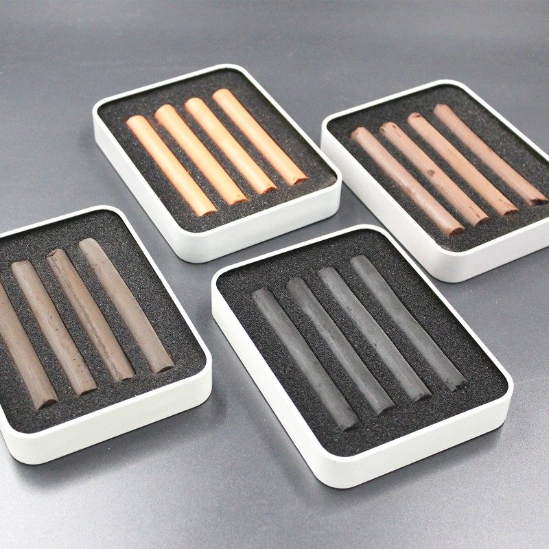 海特索斯炭笔炭条素描干性材料 炭精条粉笔水溶性炭笔绘画木炭条