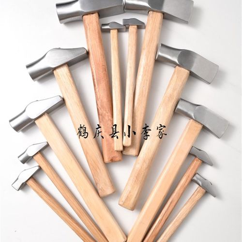 包邮纯手工锻造银匠锤 錾刻锤 打金银开料片锤锻打锤手锤榔头金工