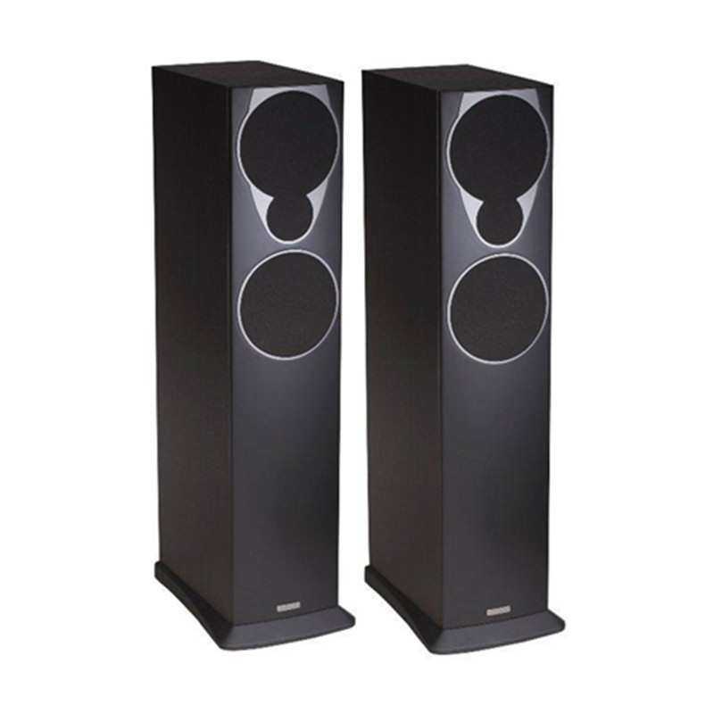 美声(mission)MX-3家庭影院落地音箱 HIFI音箱AV音箱（黑色）一对