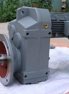 圆锥斜齿圆柱齿轮减速器?泰工FF77-66.28-3KW减速机?承载力大
