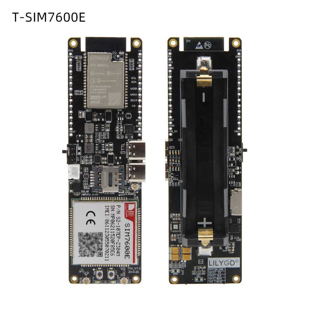 LILYGO? T-SIM7600E-L1C 4G LTE CAT4 USB dongle 上网卡 ESP32