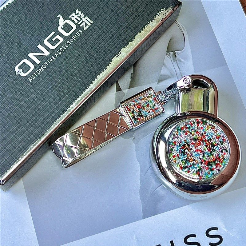 ONGO形动钥匙壳适用宝马迷你水晶钻车钥匙套钥匙包扣