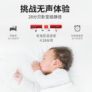 抽渔缸造造浪泵横流老粪变频静音造流泵鱼池潜水吹鱼匠冲浪泵环流