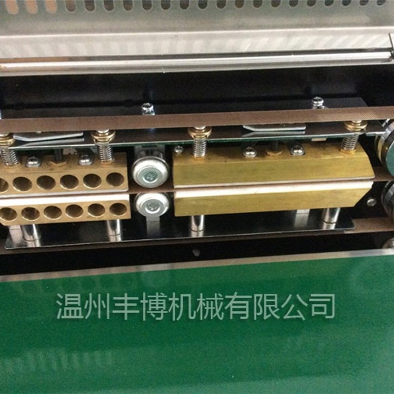 自动连续封口机 墨轮印字封口机 生膜铝箔钢锈不有色薄产日期980