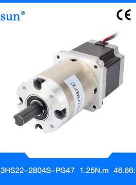 23HS22-2804S-PG47现货57减速机电机24V直流减速电机微型减速电机