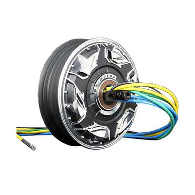 QSMOTOR全顺电机12寸3000W40H五代V5WP电机48-96V电摩电动车电机