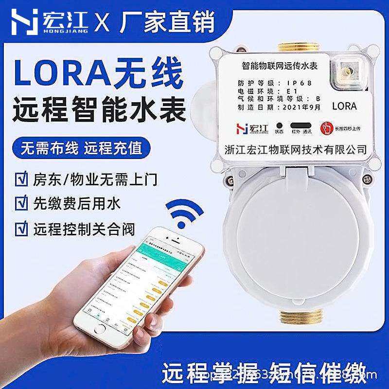 LoraWAN无线远传智能水表物联网水表纯铜