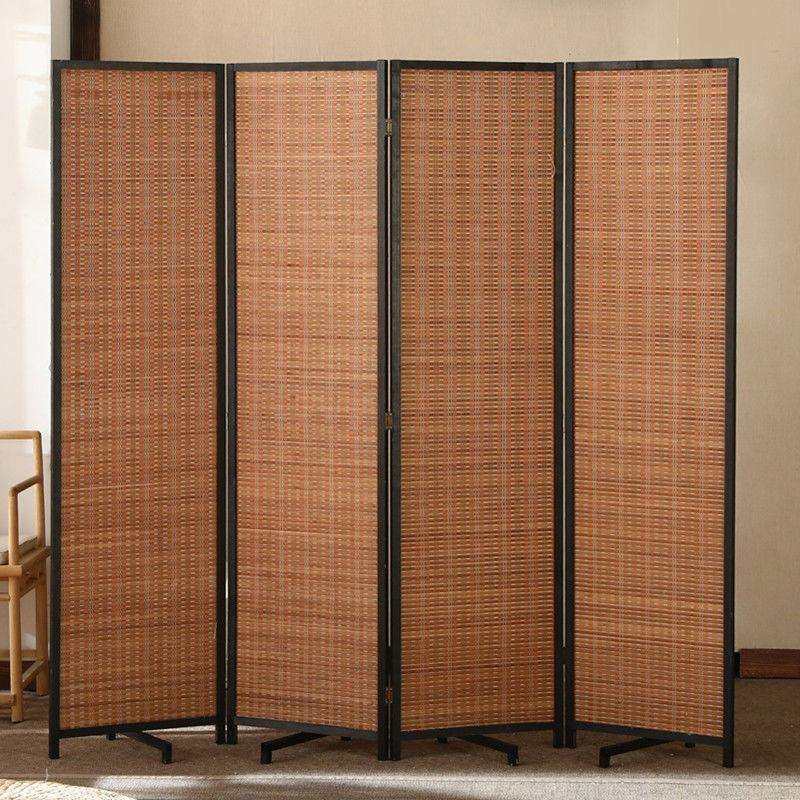 中式竹子屏风隔断墙客厅折叠移动挡板卧室遮挡现代简约办公室家用,模玩/动漫/周边/娃圈三坑/桌游,模型制作工具/辅料耗材,淘宝优惠券,粉丝福利购,淘宝优惠卷