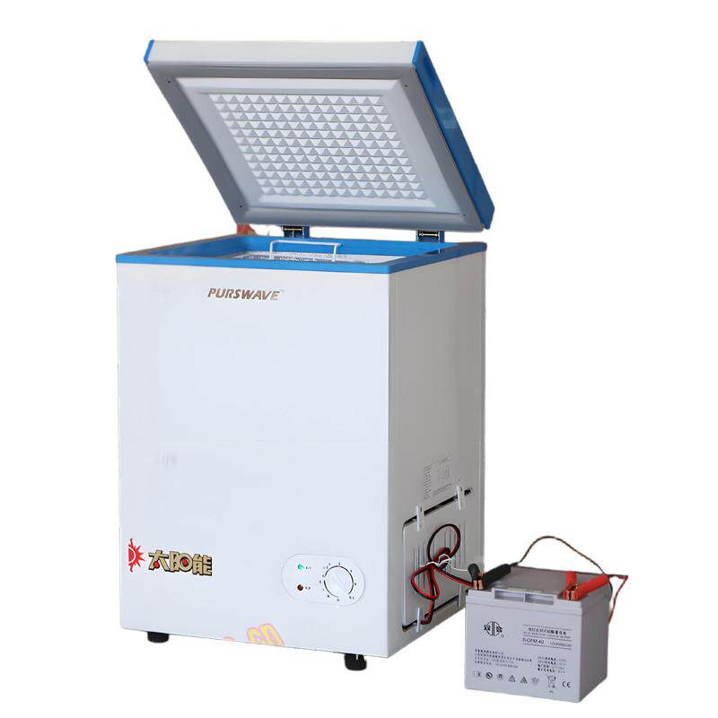 BD/BC-58车载冰箱直流冰柜蓄电池太阳能房车冰箱12V24V可冷藏冷冻
