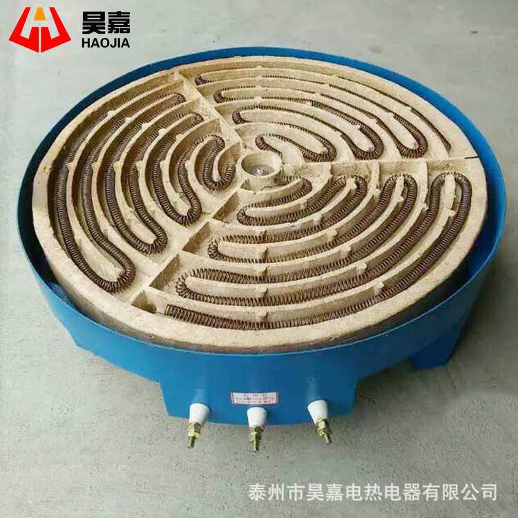 供应发热盘 电炉丝盘 耐高温电炉盘 方型电炉丝发热盘 圆形电炉盘