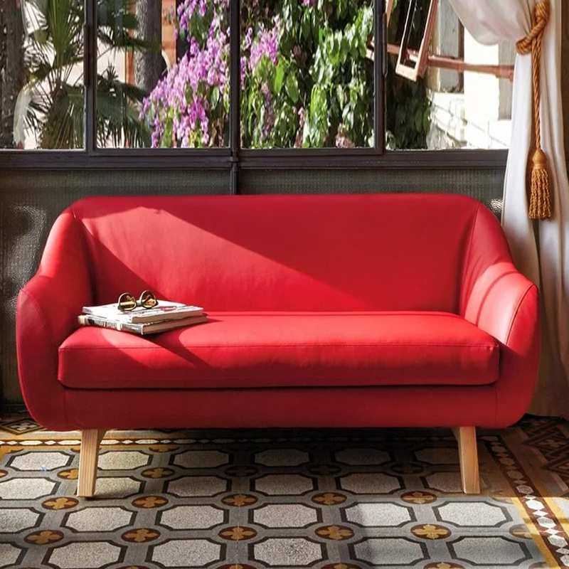 北欧简约布艺双人沙发意式小户型客厅懒人椅公寓咖啡厅卧室休闲椅,模玩/动漫/周边/娃圈三坑/桌游,模型制作工具/辅料耗材,淘宝优惠券,粉丝福利购,淘宝优惠卷