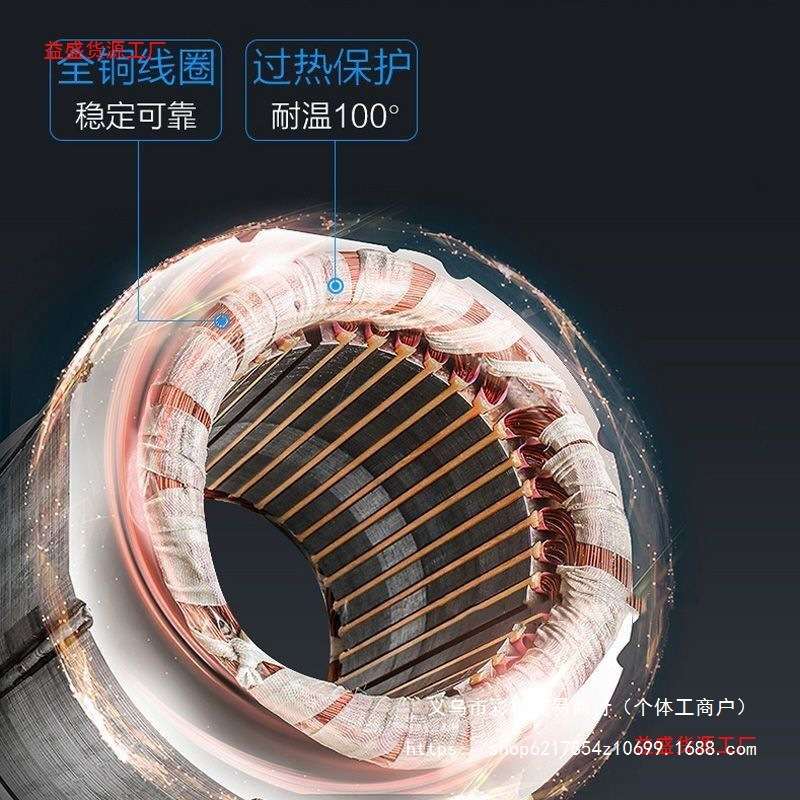 电机220v二相电大马力全铜大功率两相电动机纯铜马达单相电机小型