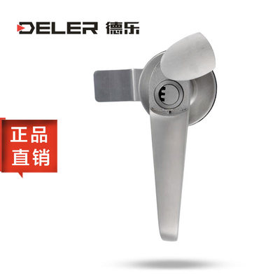 不锈钢锁手锁MS308-3 柜外配电柜把手锁 机箱机户门执 工业柜锁