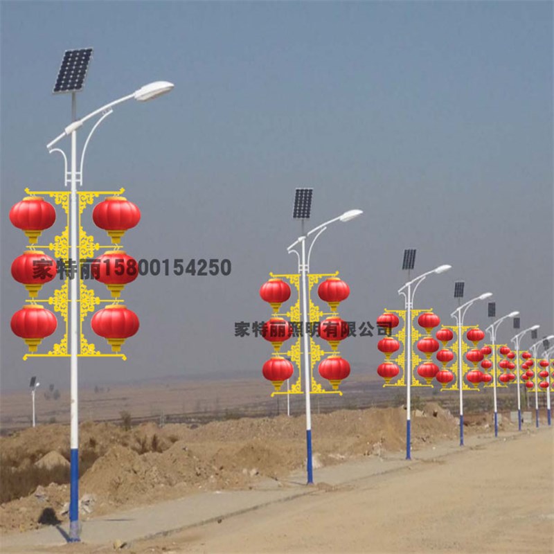 户Eled红灯笼P外TG磨砂灯E路灯挂件L笼D发光灯笼防水三连串带支架
