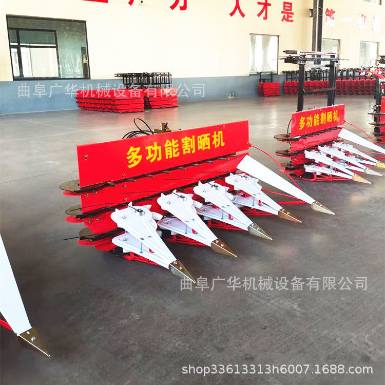 手扶艾草收割机 自走式油菜割晒机 柴油电启动茴香割倒机