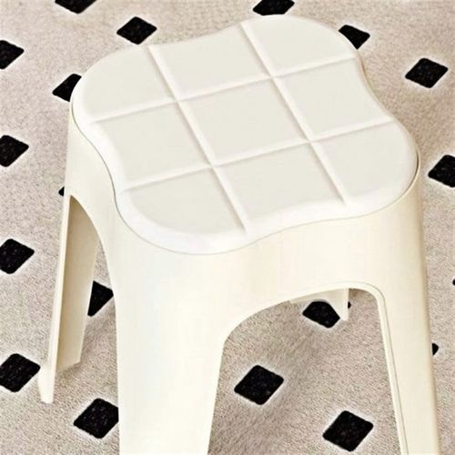 加厚塑料凳子家用耐用可叠放高板凳现代简约客厅高凳备用餐桌凳子