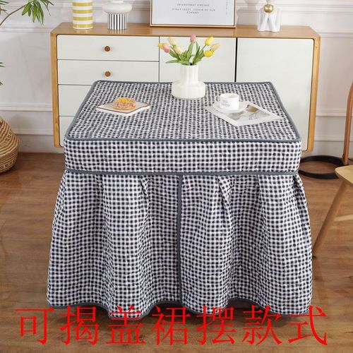 冬季加厚夹棉烤火套子罩套新款正方形电炉罩烤火炉取暖烤火罩