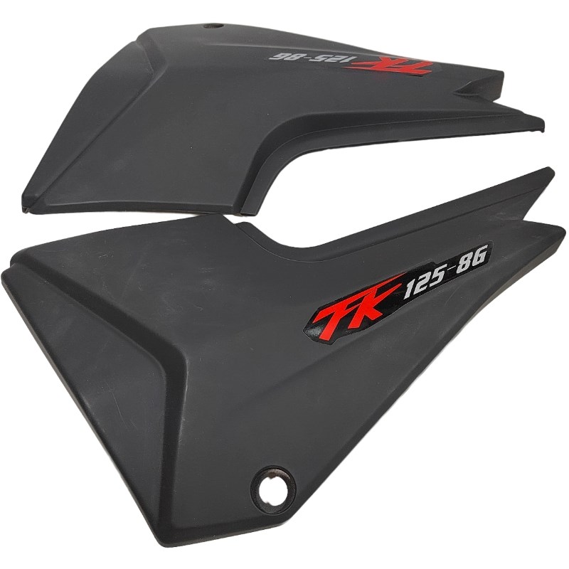 盖托车原厂配件FK125/侧50-8C-8G佰爵战鹰1盖电池摩边盖