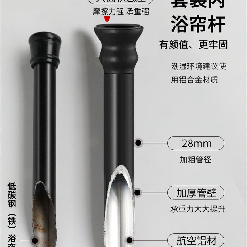 浴室隔断帘防水布卫子间布帘生遮挡浴帘套装免打孔小清新花卉挂帘