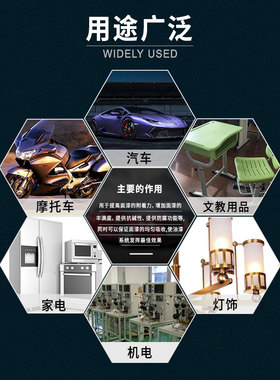汽车塑料底漆自喷漆无色透明保险杠附着力打底PP PVC白色塑料油漆