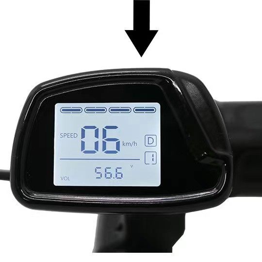 24v/36v/把8v/60v三档调速钥匙款液晶仪折电动车表叠车转4加速器