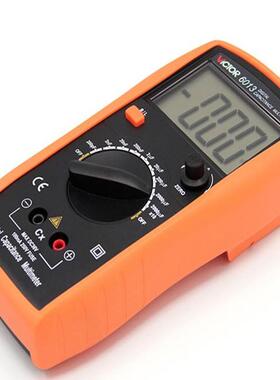 现货供应VICTOR胜利数字高精度万用表VC6013防烧电容电感表笔