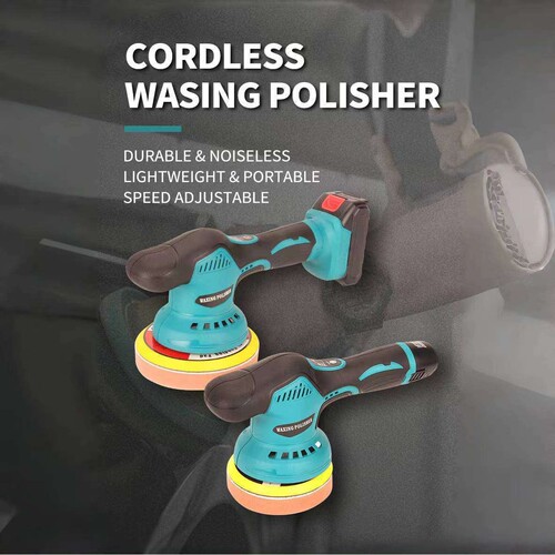 锂电抛光打蜡机Car Polishing Machine 汽车无线便捷式偏心封釉机