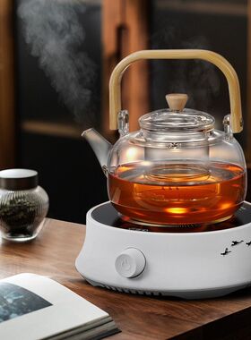 家用电陶炉迷你静音煮茶炉小型煮水炉蒸煮茶炉多功能烧茶炉大火力