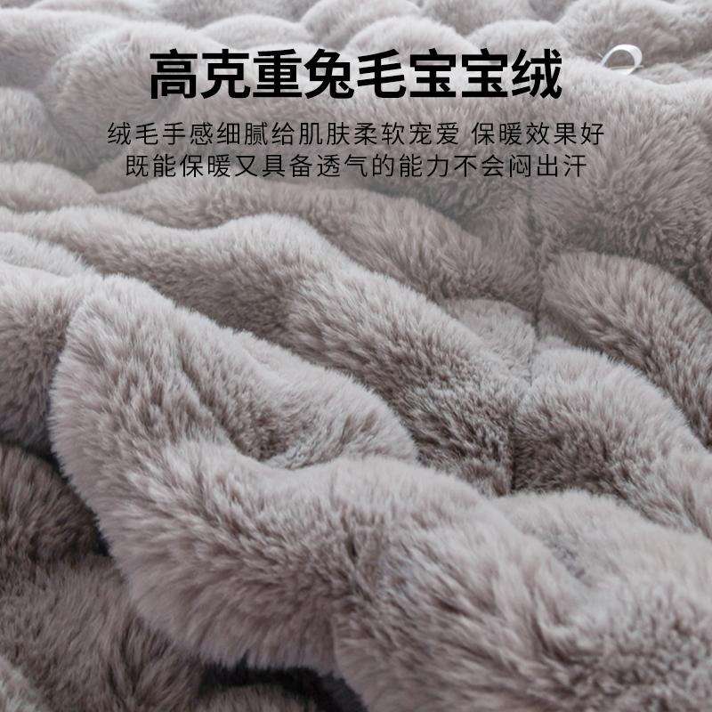 毛毯加厚冬季带袖子一体式保暖护肩多功能可以玩手机的懒人抱枕被
