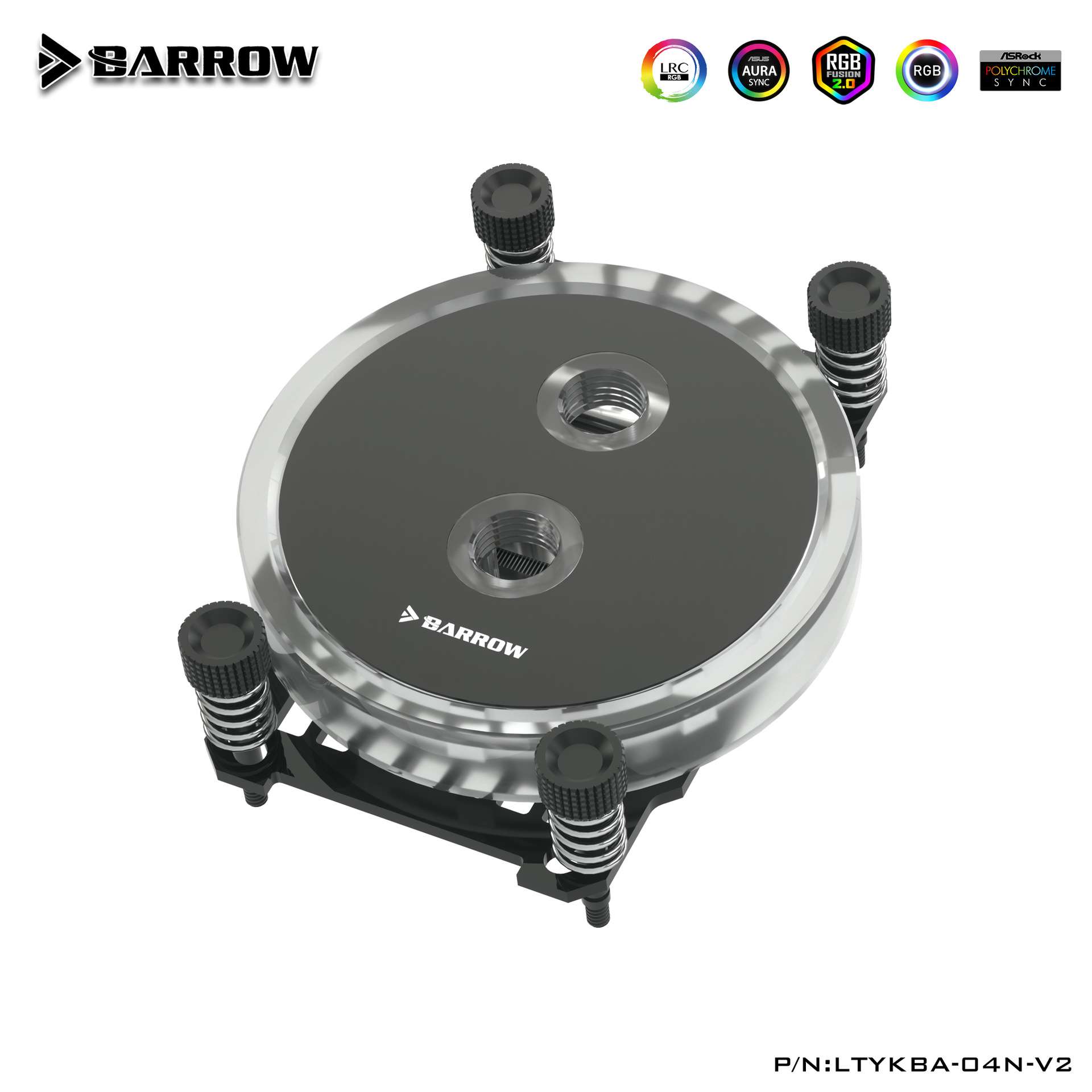 Barrow AMD AM4平台 喷射型微水道CPU水冷头绚透版 LTYKBA-04N-V2