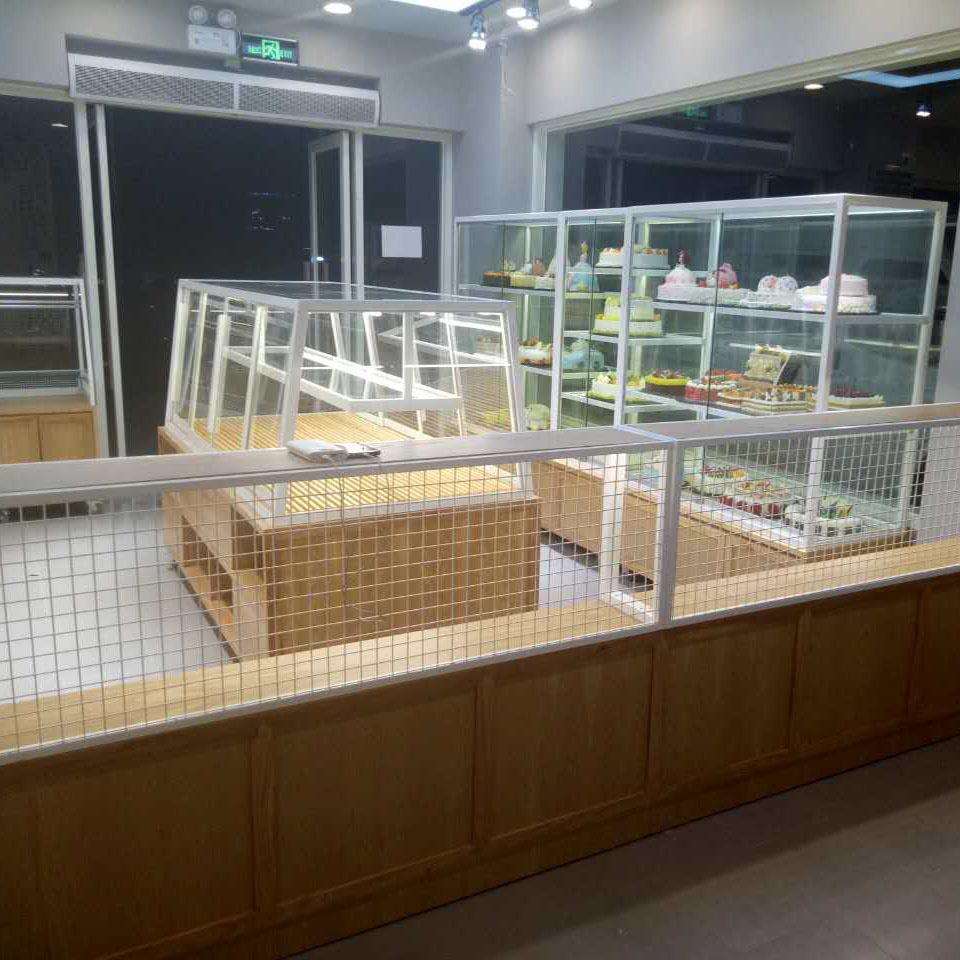 杭州食品展柜厂供应食品饮料展柜朱丹小时光柜具喜茶店展柜商用