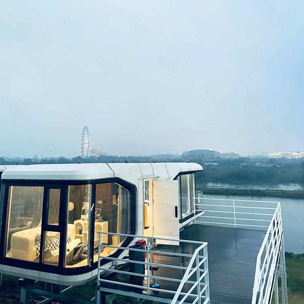 民宿驿站度假中心 乡园行途驿站文旅太空舱 文化旅游产业装配建筑
