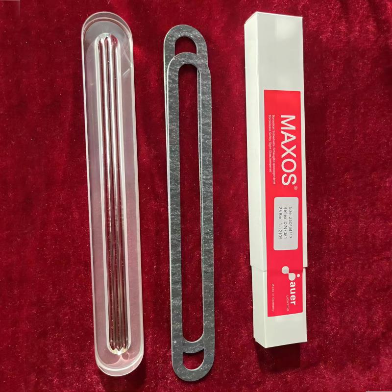 德国 MAXOS 牌 锅炉 迫得紧牌 水位计 宽34 厚17 长340mm 玻璃板