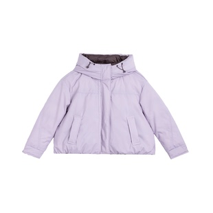 双面穿系列连帽短款常规冬季防寒鹅绒服潮流风女款066