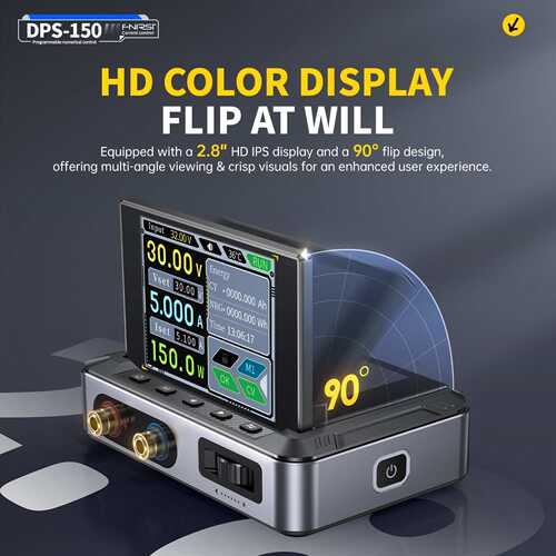 DPS-150数控直流可调稳压电源大功率150W便携式30V5A电源带上位机